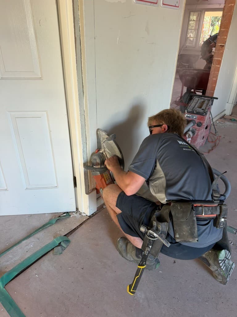 Wall removal - North Perth gallery